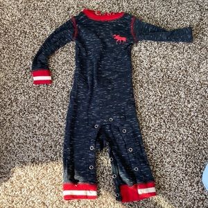 6 Month Old winter clothing button up
